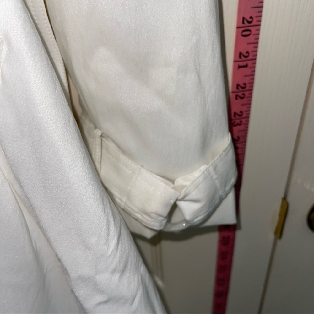 Samuel Dong White Long Jacket In Great Used Condi… - image 6